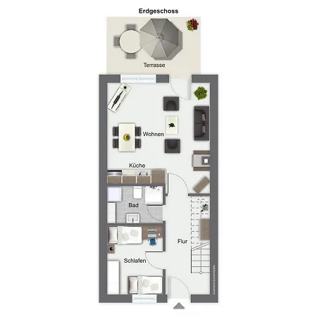 Urlauberdorf Haus 26b ボルテンハーゲン